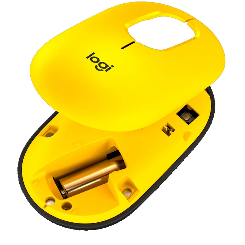 Мышка беспроводная USB/BT Logitech POP Mouse, Yellow (910-006546) 12