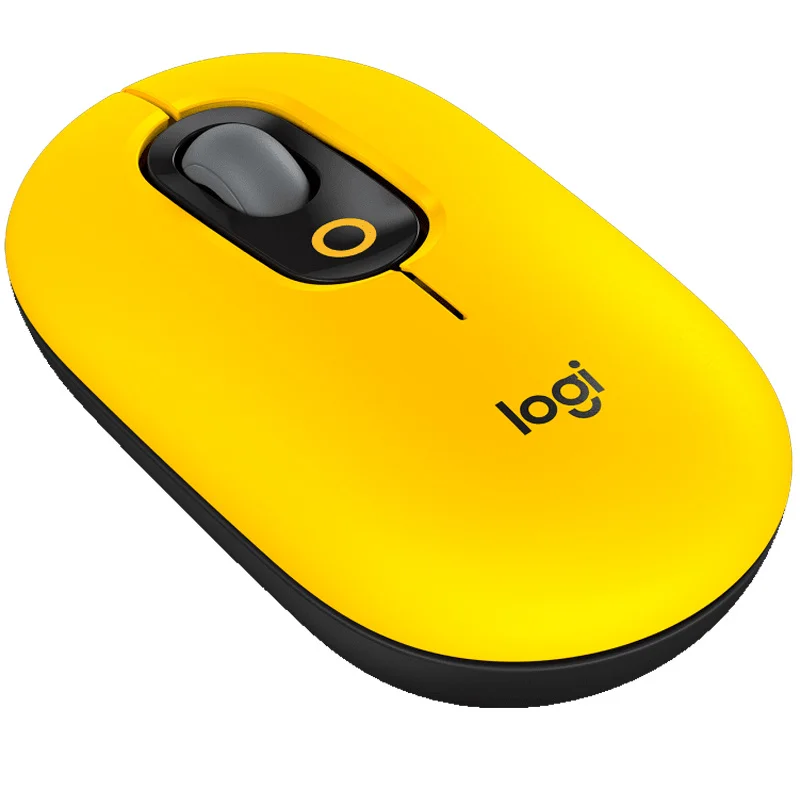 Мышка беспроводная USB/BT Logitech POP Mouse, Yellow (910-006546) 9