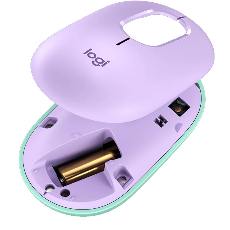 Мышка беспроводная USB/BT Logitech POP Mouse, Mint (910-006547) 11
