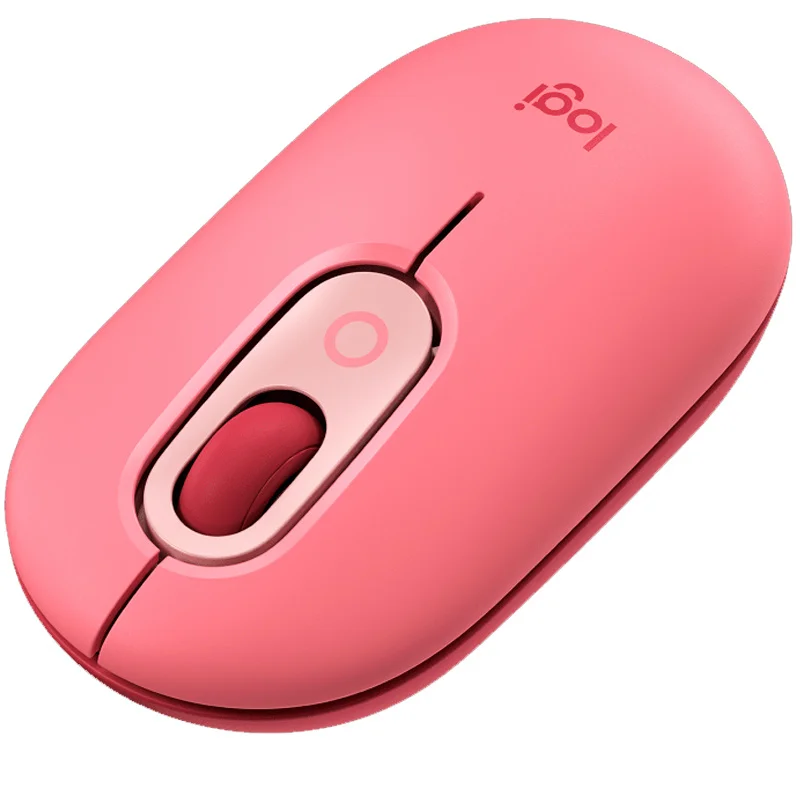 Мышка беспроводная USB/BT Logitech POP Mouse, Rose (910-006548) 8