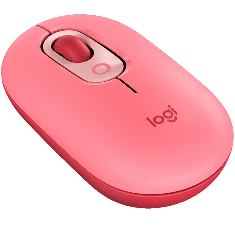 Мышка беспроводная USB/BT Logitech POP Mouse, Rose (910-006548) 9