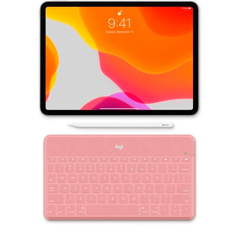Клавиатура беспроводная USB/BT Logitech Keys-To-Go, Pink (920-010122) 3
