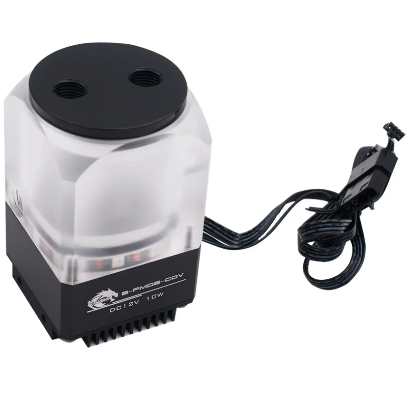 Комбинированный мини-резервуар с помпой Bykski B-TANK-DDC-MI (Black)