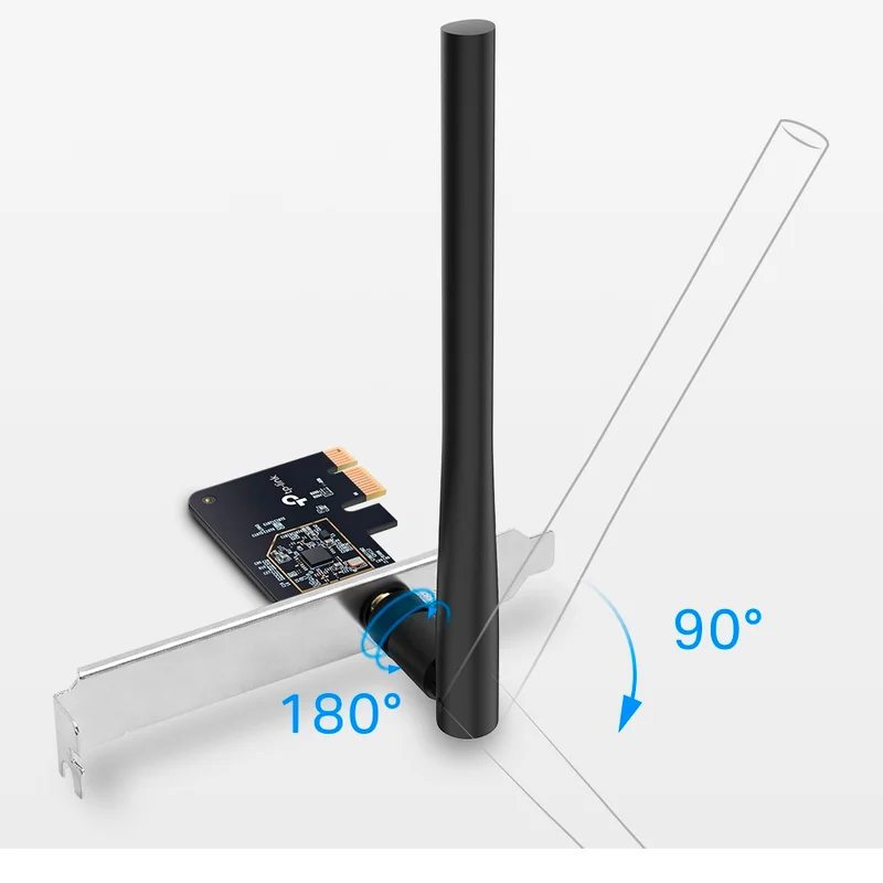 Сетевая карта TP-Link Archer T2E, Dual Band, 433/200 Mbps (Archer T2E) 2
