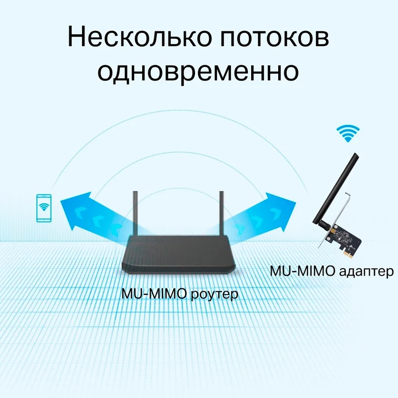 Сетевая карта TP-Link Archer T2E, Dual Band, 433/200 Mbps (Archer T2E) 7