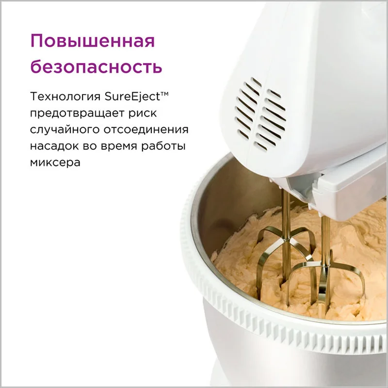 Миксер Kenwood Chefette Lite HMP-34.A0WH Белый 5