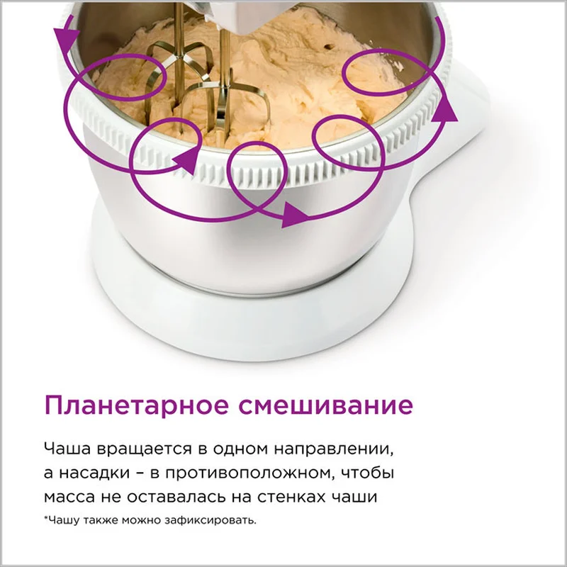 Миксер Kenwood Chefette Lite HMP-34.A0WH Белый 6