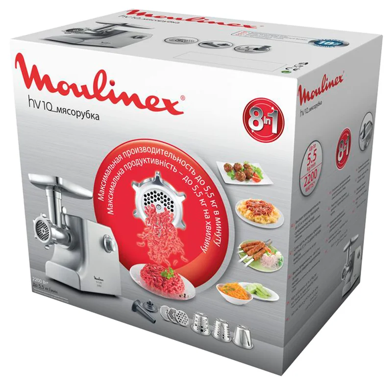 Мясорубка Moulinex ME-858D32 8