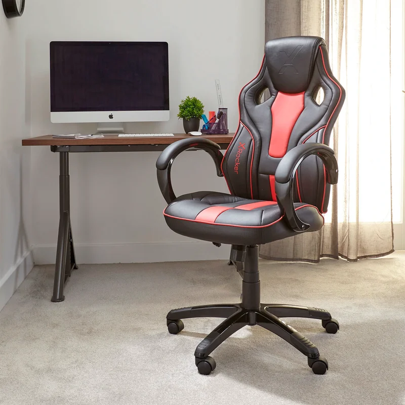 Игровое компьютерное кресло Xrocker Maverick, Red (5122601) 2
