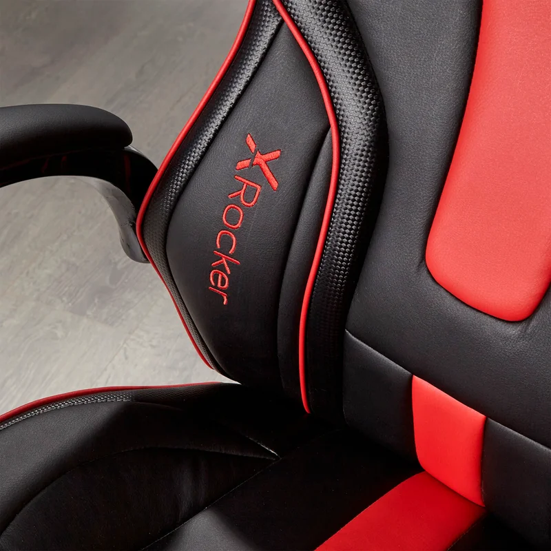 Игровое компьютерное кресло Xrocker Maverick, Red (5122601) 5