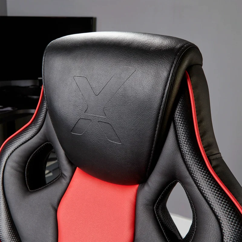 Игровое компьютерное кресло Xrocker Maverick, Red (5122601) 6