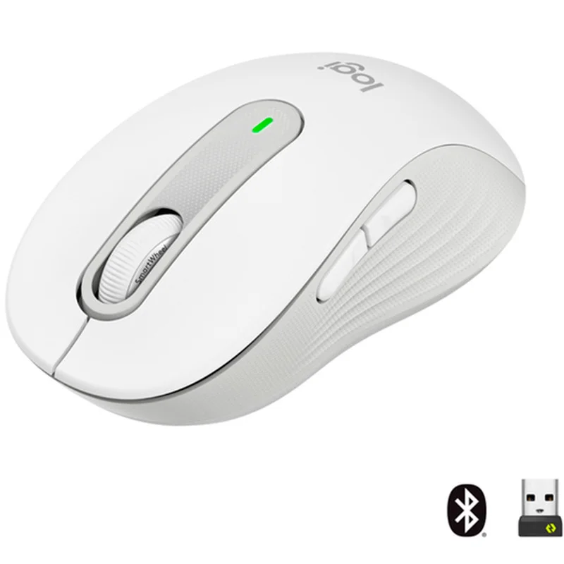 Мышка беспроводная USB/BT Logitech M650, White (910-006255) 7