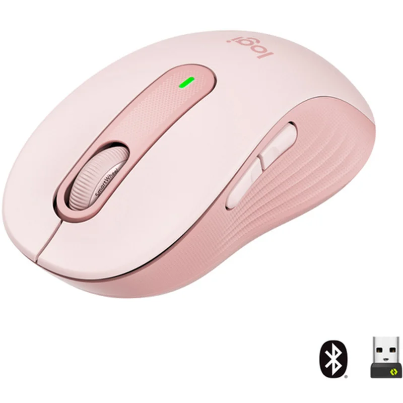 Мышка беспроводная USB/BT Logitech M650, Rose (910-006254) 6