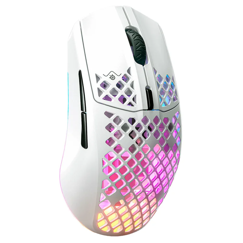 Игровая мышь беспроводная SteelSeries Aerox 3 2022 Snow (62608) 5