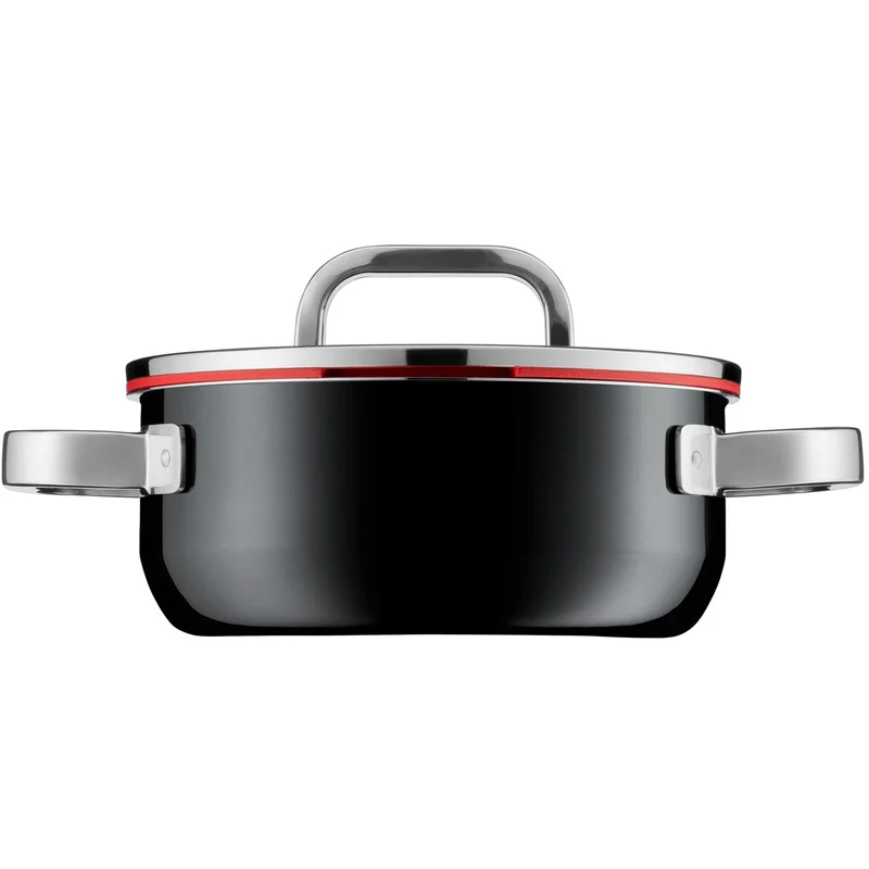 Кастрюля низкая FT Functional T 20см (Черная) WMF 517205290 3