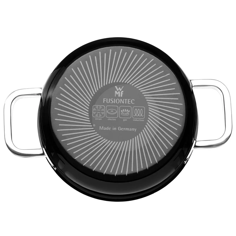 Кастрюля низкая FT Functional T 20см (Черная) WMF 517205290 6
