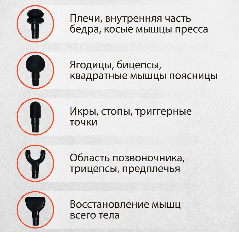 Массажный пистолет Radiohead синий Hi5 T26453 6
