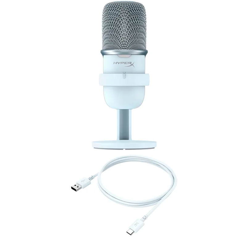 Микрофон игровой HyperX SoloCast, White (519T2AA) 6
