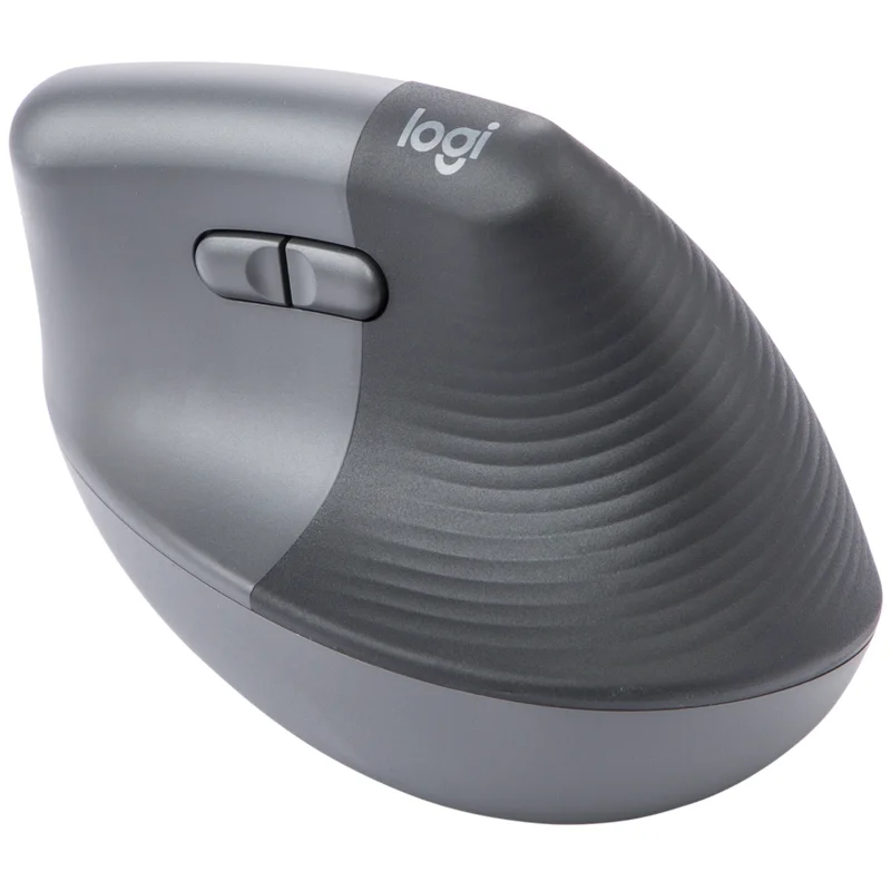 Мышка беспроводная USB/BT Logitech Lift Vertical Ergonomic Mouse, Graphite (910-006473) 3