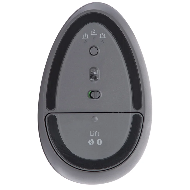 Мышка беспроводная USB/BT Logitech Lift Vertical Ergonomic Mouse, Graphite (910-006473) 5