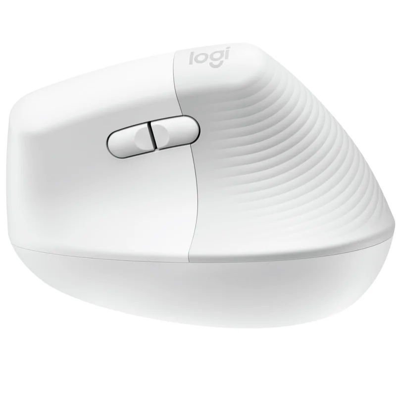 Мышка беспроводная USB/BT Logitech Lift Vertical Ergonomic Mouse, Pale Grey (910-006475) 4