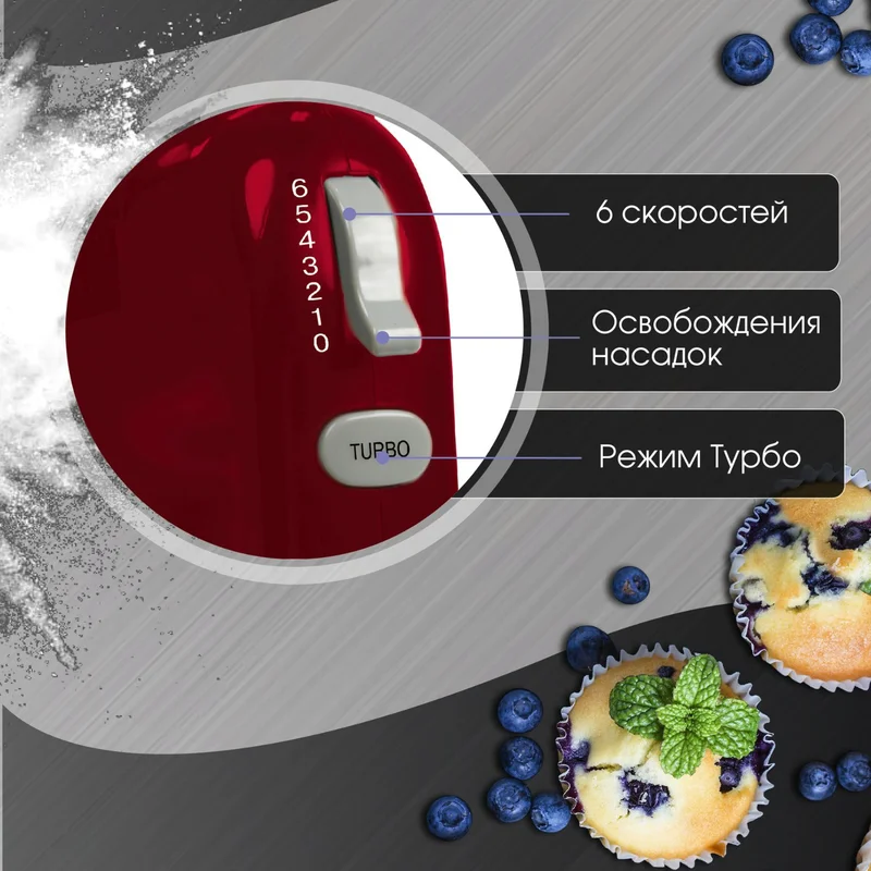 Миксер Zigmund&Shtain ZHM-151 5