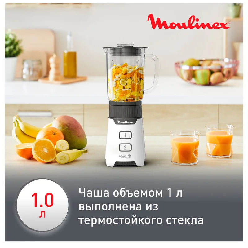 Блендер стационарный Moulinex LM-16L110 14