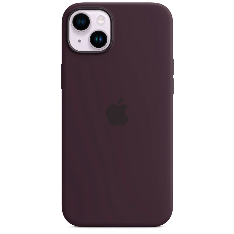 Чехол для iPhone 14 Plus, Silicone Case with MagSafe, Elderberry (MPT93ZM/A) 2