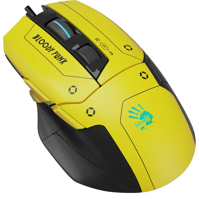 Игровая мышь Bloody W70-Max, Punk yellow (W70-Max-Punk yellow) 2