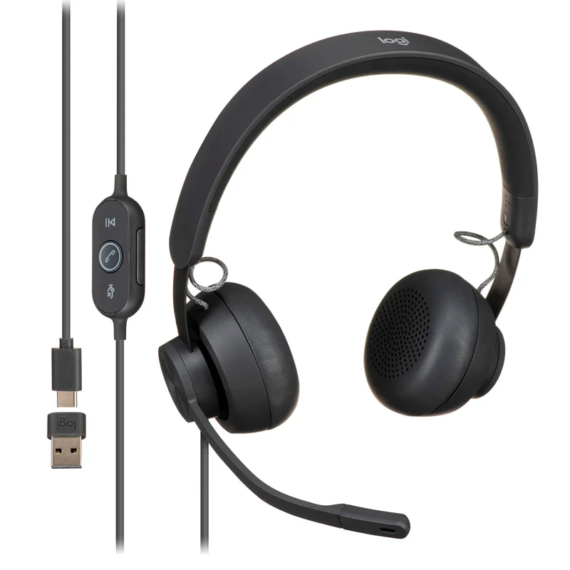Гарнитура накладная Logitech Zone 3