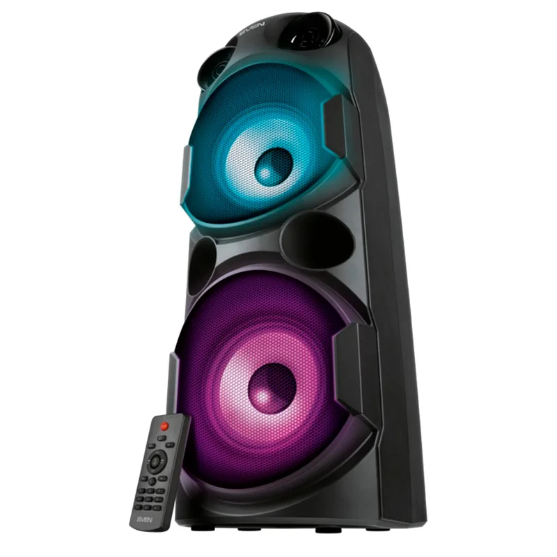 SVEN PS-750, черный, акустическая система (80W, TWS, Bluetooth, FM, USB, microSD) 2