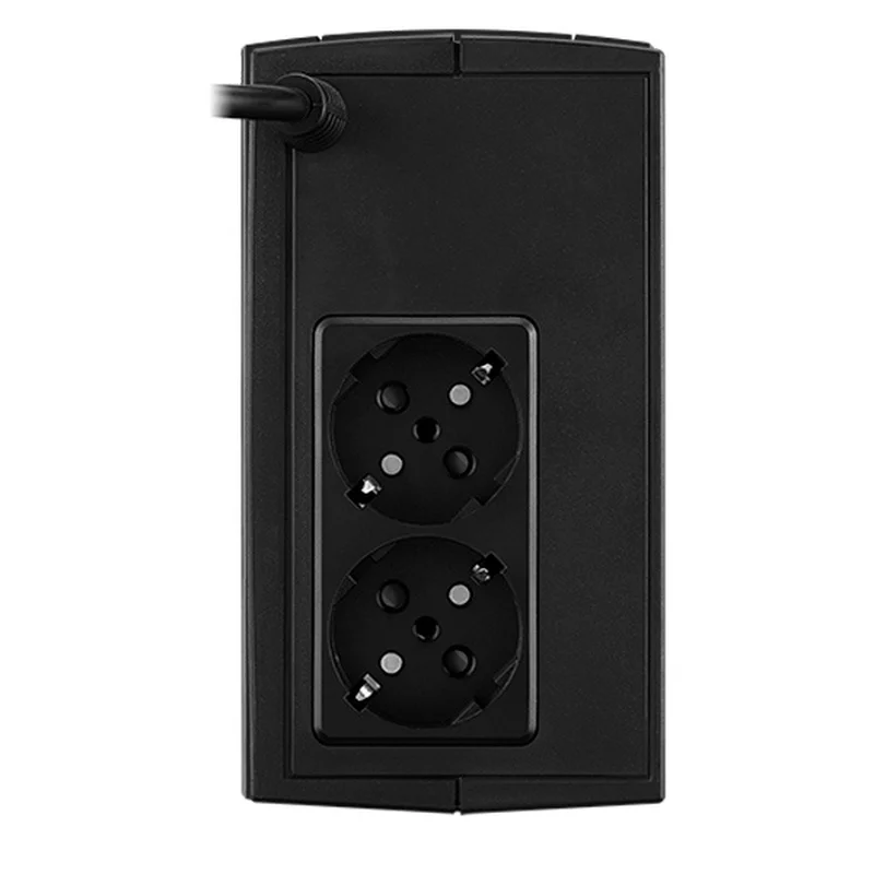 ИБП CyberPower, 650VA/360W, AVR:165-290В, 2 Schuko, Black (UTC650E) 3