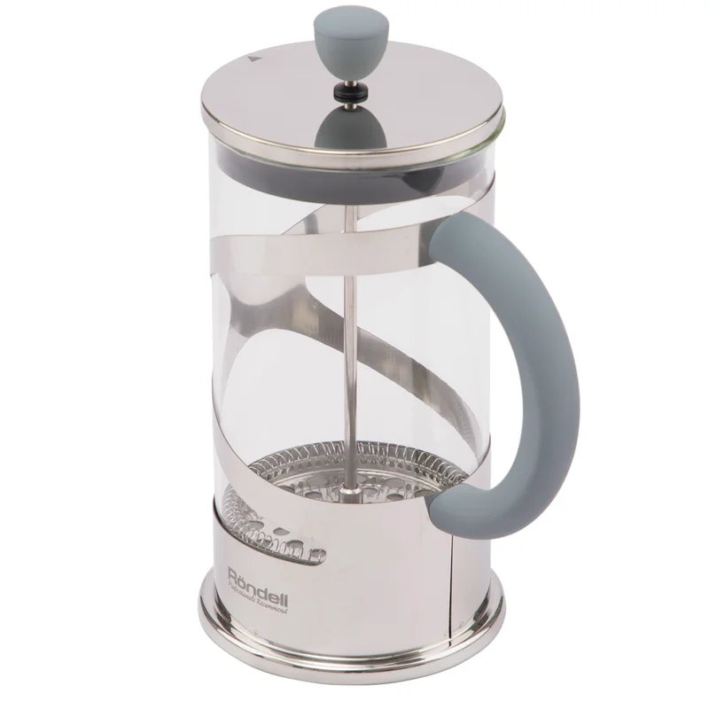 Френч-пресс 1,0 л Crystal Grey Rondell RDS-840 3