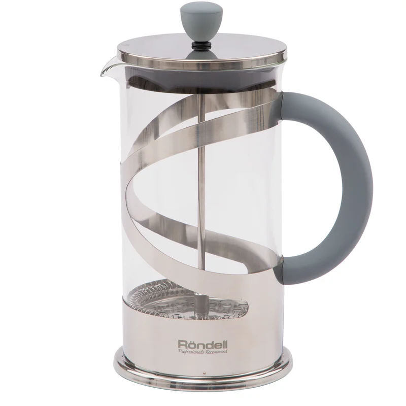 Френч-пресс 1,0 л Crystal Grey Rondell RDS-840 4