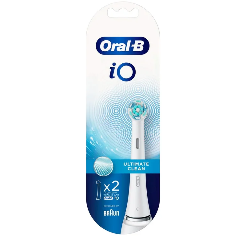 Насадка к зубной щетке Oral-B iO Ultimate Clean White, 2 шт 2