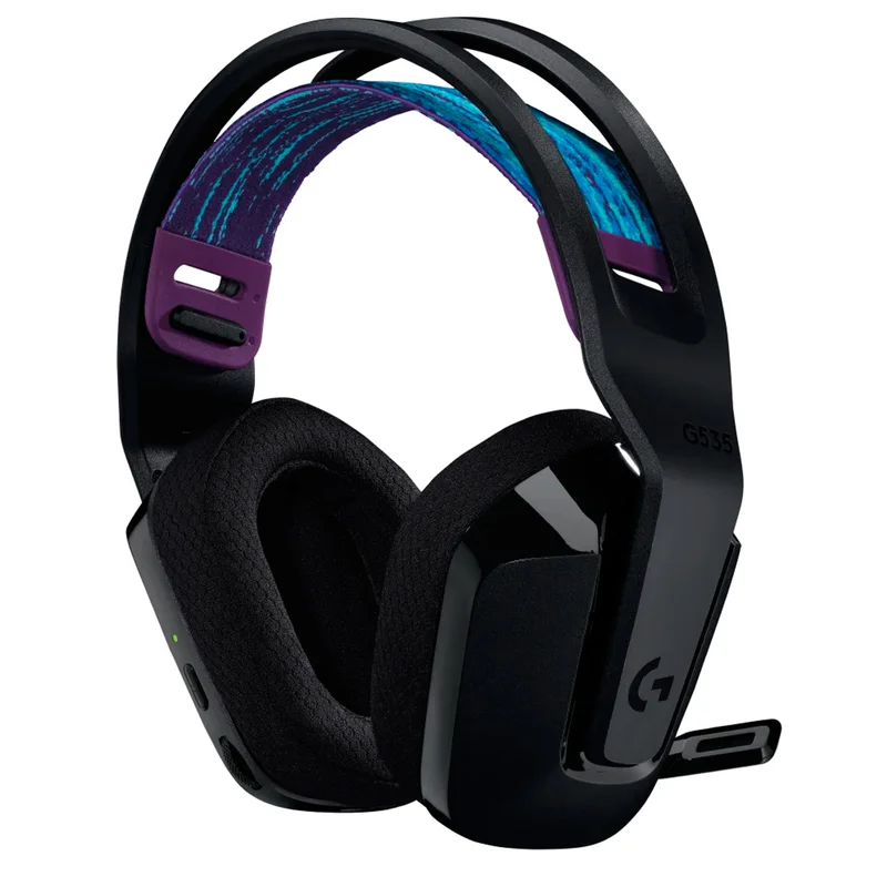 Игровая гарнитура беспроводная Logitech G535 LightSpeed, Black (981-000972) 2