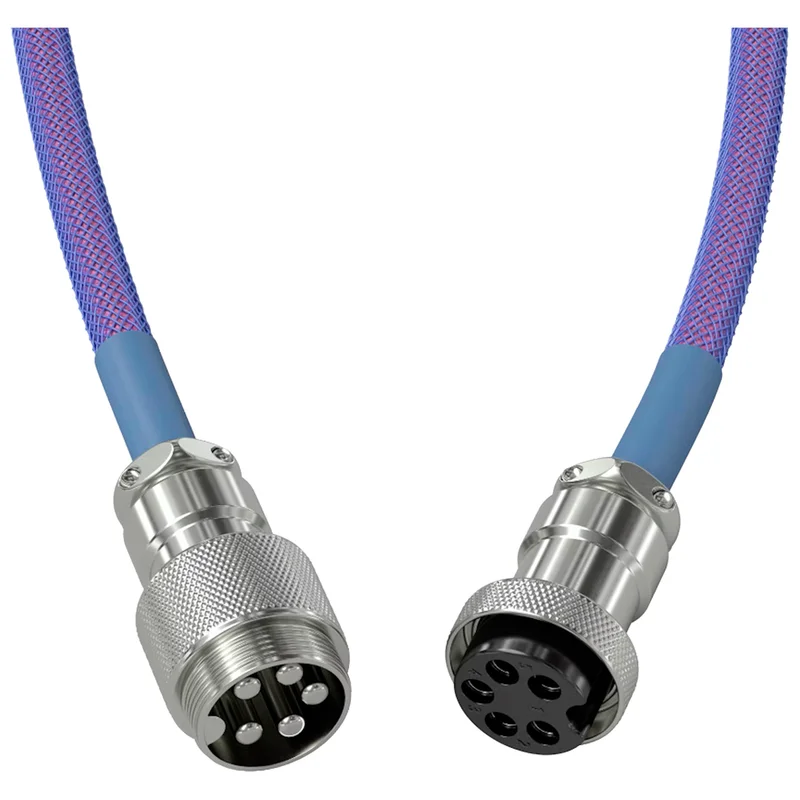 Кабель для клавиатуры USB 2.0 - Type-C Glorious Coiled Cable, Nebula (GLO-CBL-COIL-NEBULA) 4