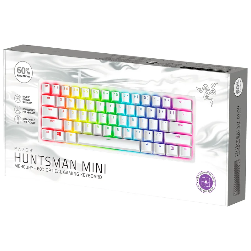 Игровая клавиатура Razer Huntsman Mini - Red Switch, White (RZ03-03392200-R3R1) 3