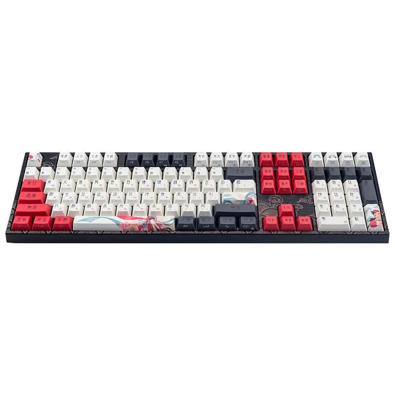 Игровая клавиатура Varmilo VEM108 Beijing Opera - EC V2 Sakura (A36A028A9A3A01A025) 2