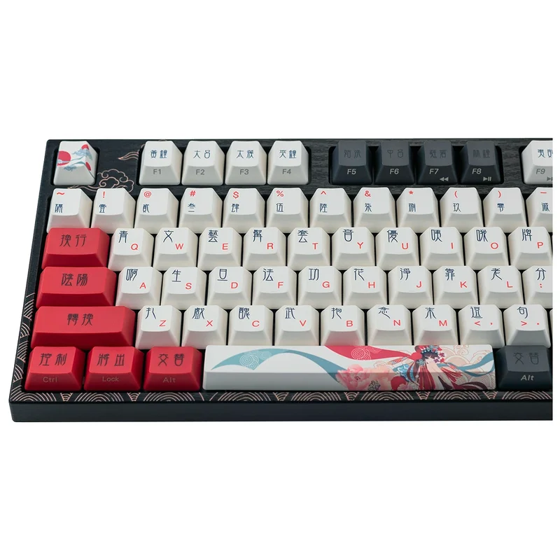 Игровая клавиатура Varmilo VEM108 Beijing Opera - EC V2 Sakura (A36A028A9A3A01A025) 3