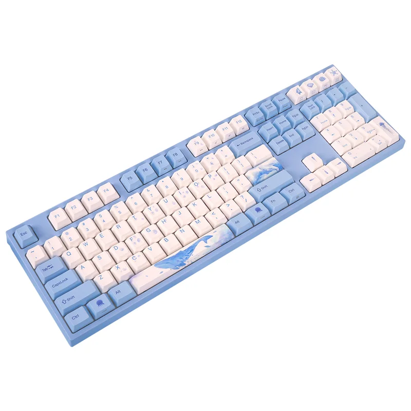 Игровая клавиатура Varmilo VEM108 Sea Melody - EC V2 Daisy (A36A038A8A3A01A033) 2