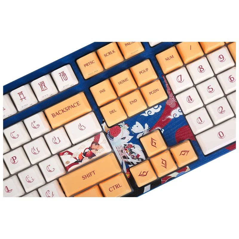 Игровая клавиатура Varmilo VEM108 Love Birds Yuan: You - EC V2 Sakura (A36A001A9A3A01A001) 6