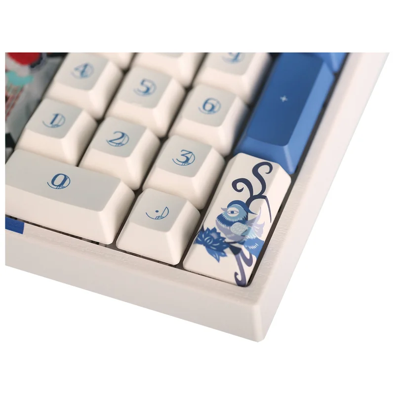 Игровая клавиатура Varmilo VEM108 Love Birds Yang: I - EC V2 Daisy (A36A002A8A3A01A003) 5