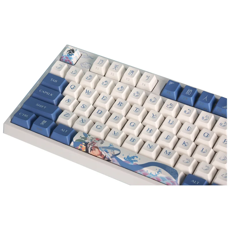 Игровая клавиатура Varmilo VEM108 Love Birds Yang: I - EC V2 Daisy (A36A002A8A3A01A003) 7