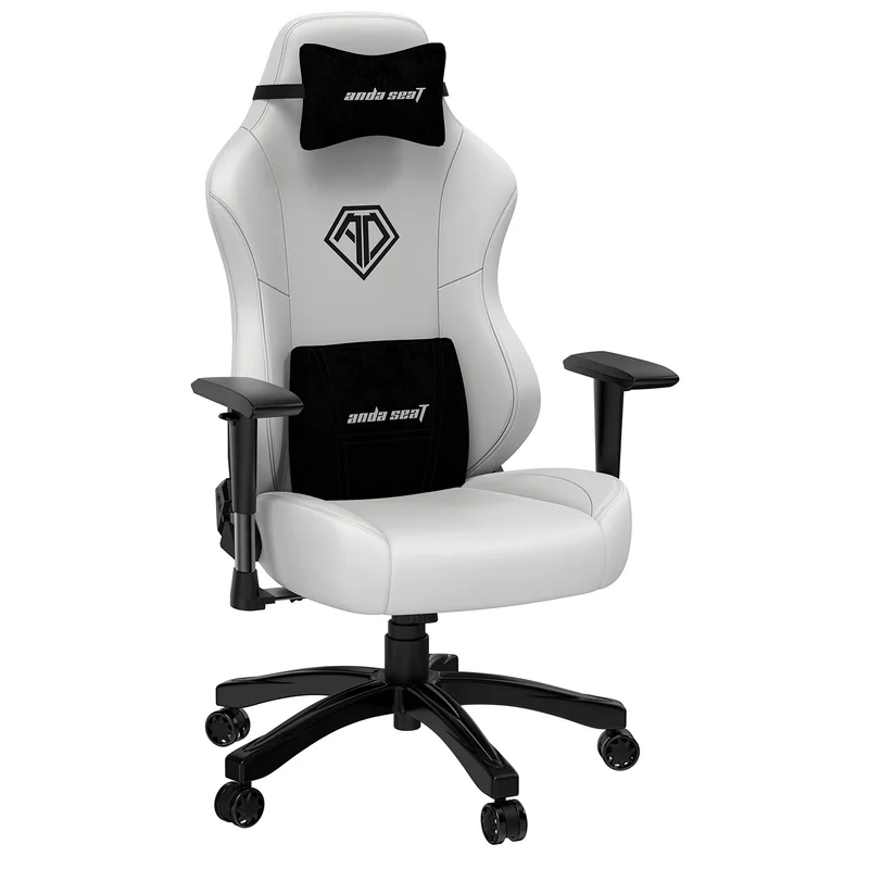 Игровое компьютерное кресло AndaSeat Phantom 3, White (AD18Y-06-W-PV) 2