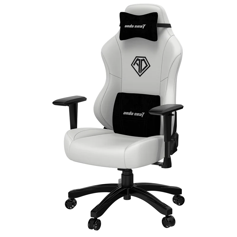 Игровое компьютерное кресло AndaSeat Phantom 3, White (AD18Y-06-W-PV) 3