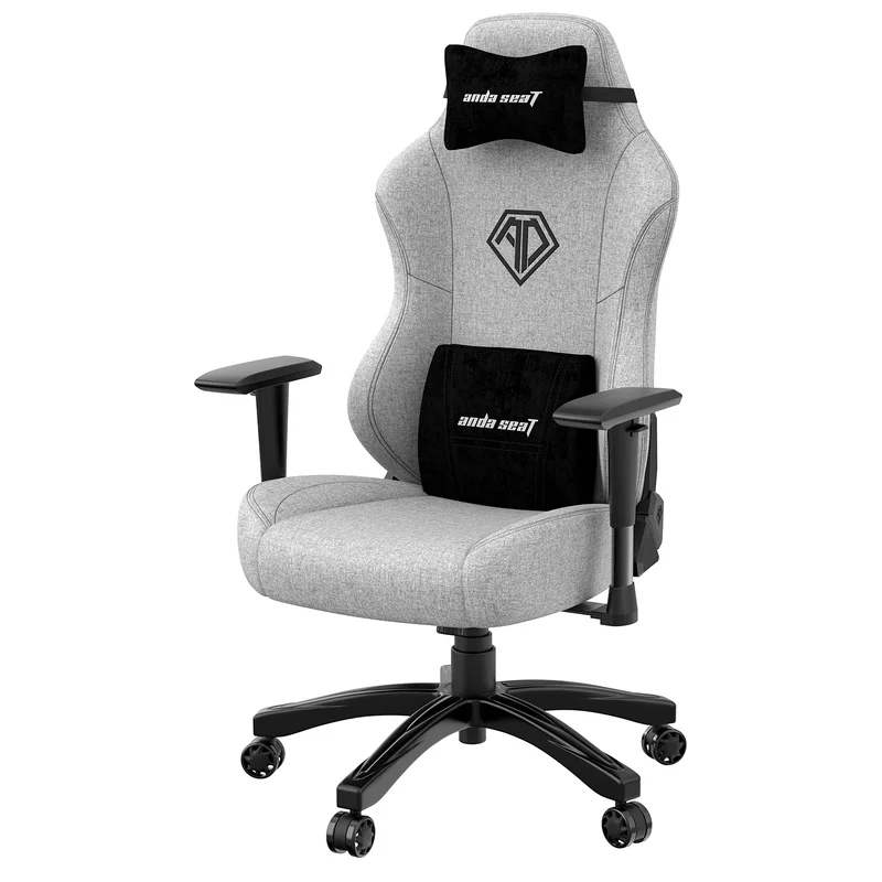 Игровое компьютерное кресло AndaSeat Phantom 3, Grey Fabric (AD18Y-06-G-F) 3