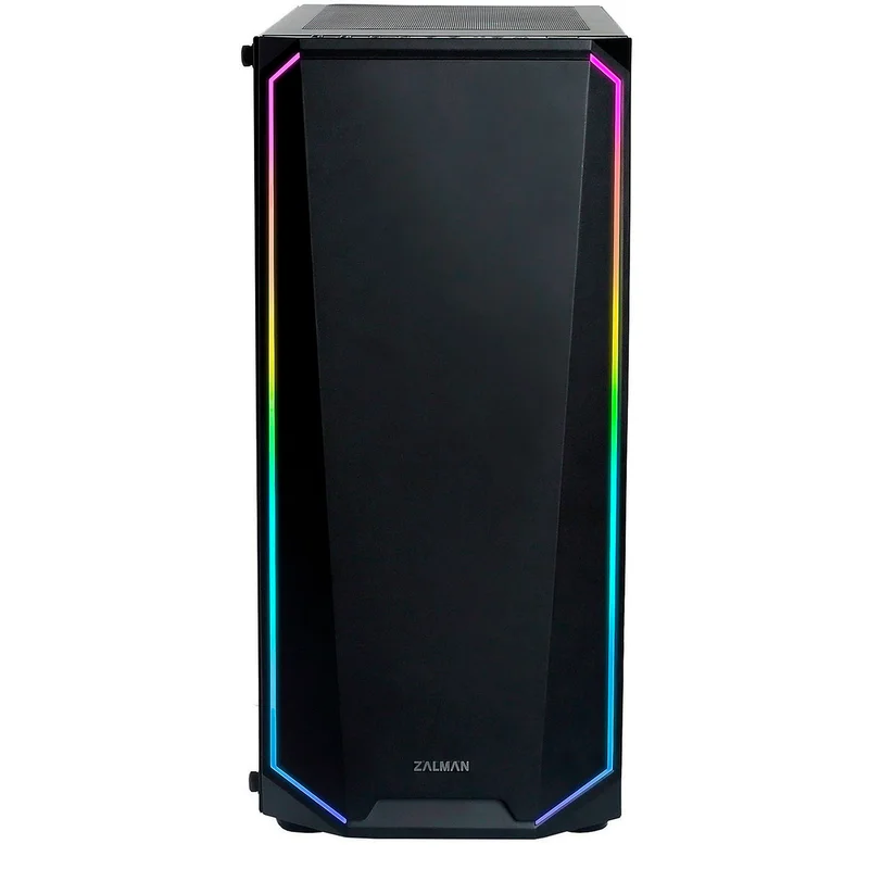 ПК корпус Zalman K1 REV.B MidTower, window, Black ATX (K1 REV.B) 3
