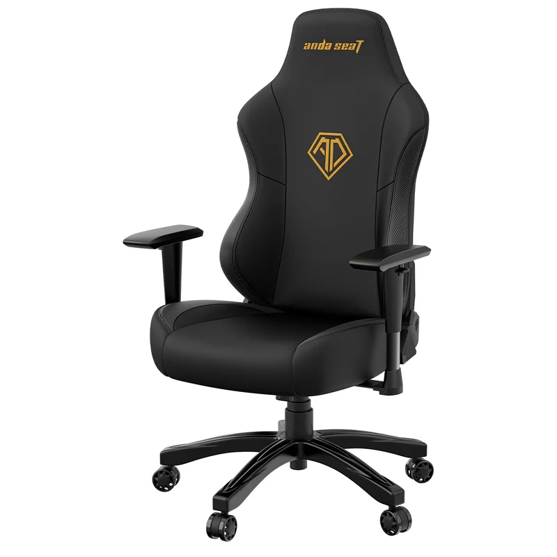 Игровое компьютерное кресло AndaSeat Phantom 3, Black/Gold (AD18Y-06-B-PVC) 3