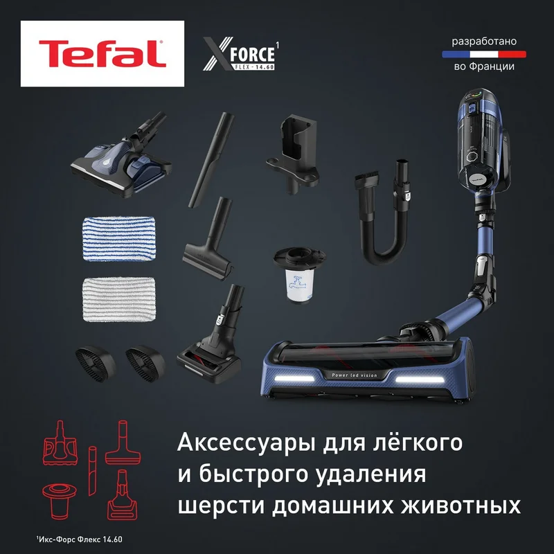 Вертикальный пылесос Tefal TY-99C0 9